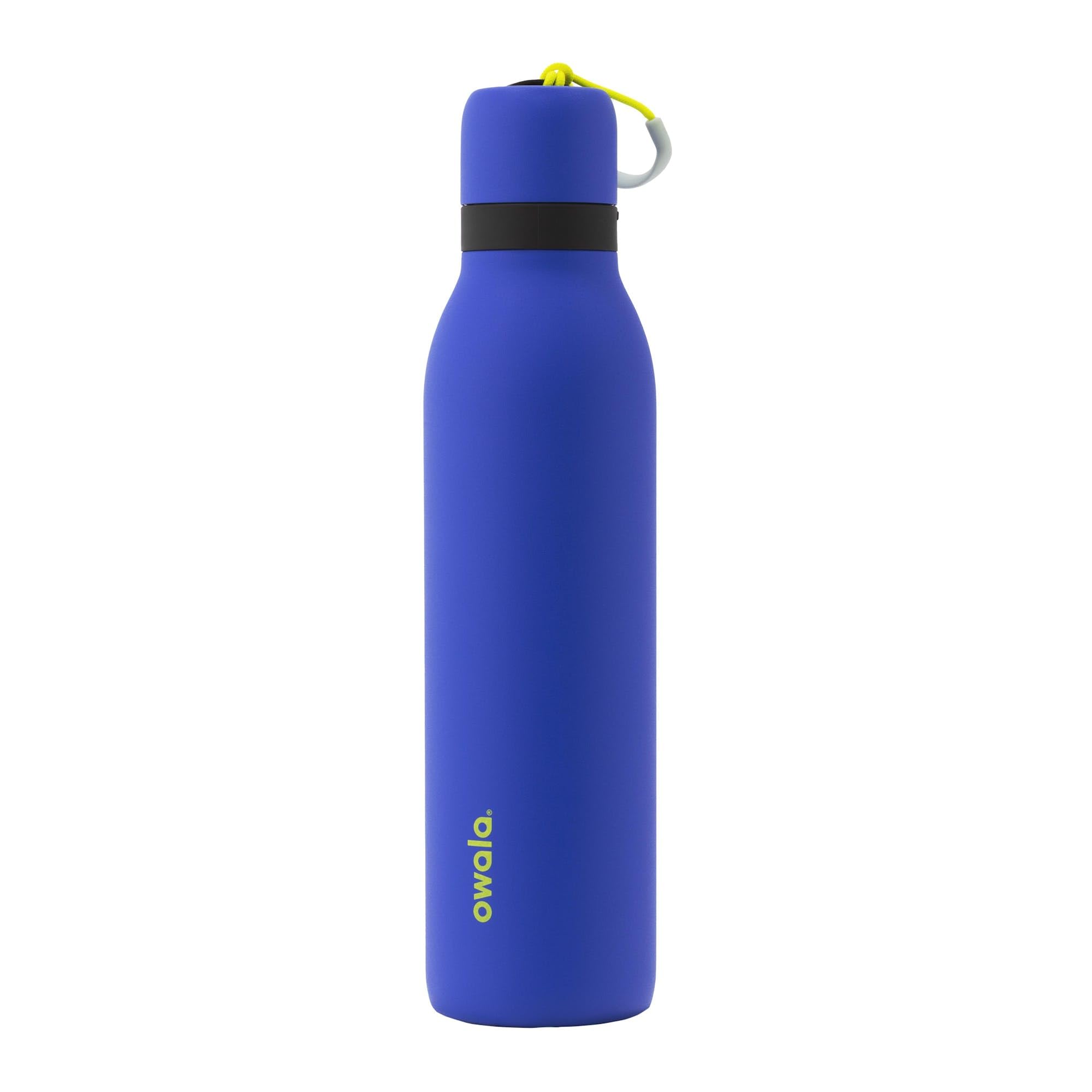 Owala FreeSip Twist Insulated Stainless Steel Water Bottle with Straw for Sports and Travel, BPA-Free, 24-oz, Blue (Vigilante) (
