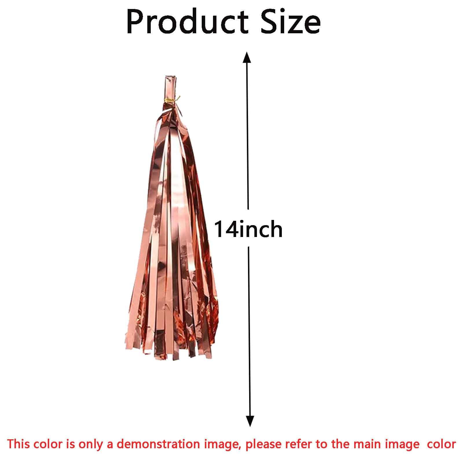 We Moment Rose Gold Peach Brown Tissue Paper Tassels Party Tassel Garland Banner for Boho Birthday Bridal Shower Wedding Bachelo