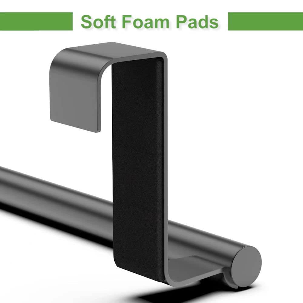 9'' Over The Cabinet Towel Bar, Hand Towel And Washcloth Rack For Bathroom And Kitchen, 2 Pack