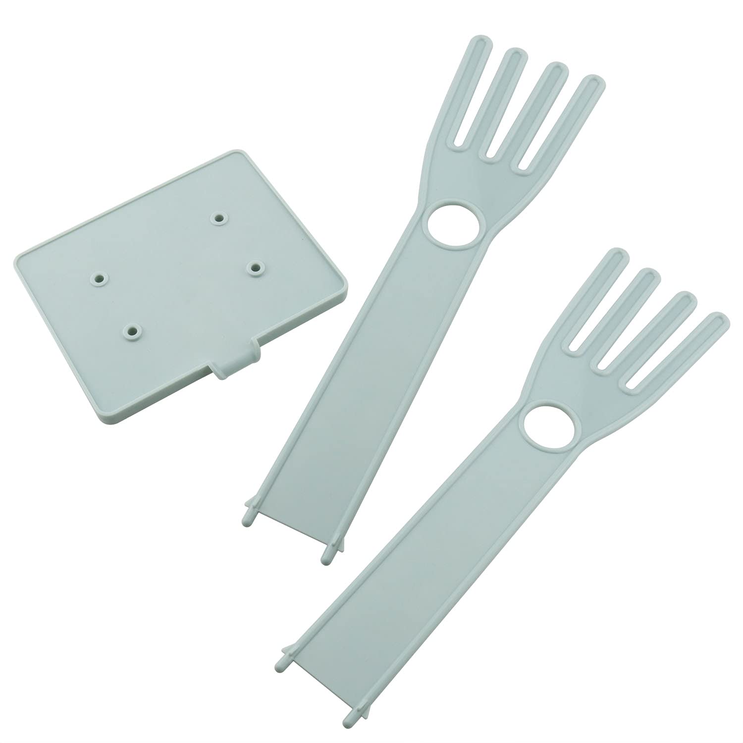 Zrm&E Gloves Stand Kitchen Multifunctional Rubber Gloves Drain Rack Towel Storage Holder Drying Stand Creative Kitchen Tool