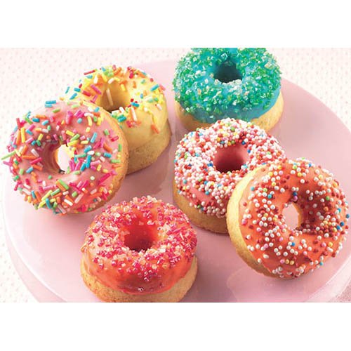 Silikomart Professional Sf171 Silicone Mold, Mini Donuts