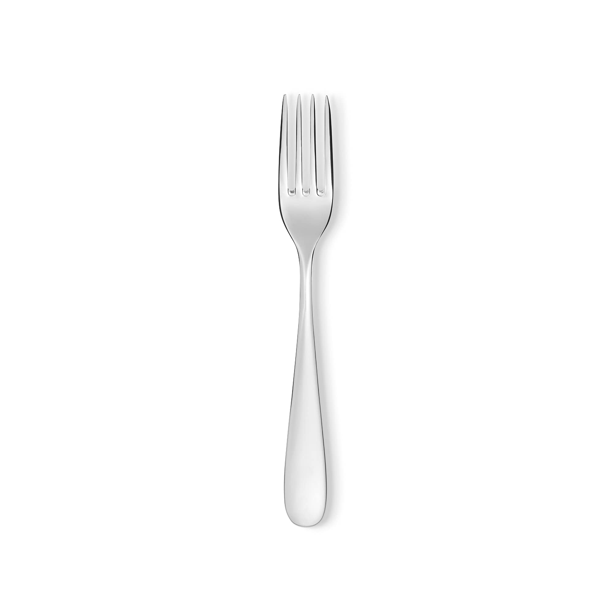 Alessi ''Nuovo Milano'' 7-3/4-Inch Table Fork, Set Of 6