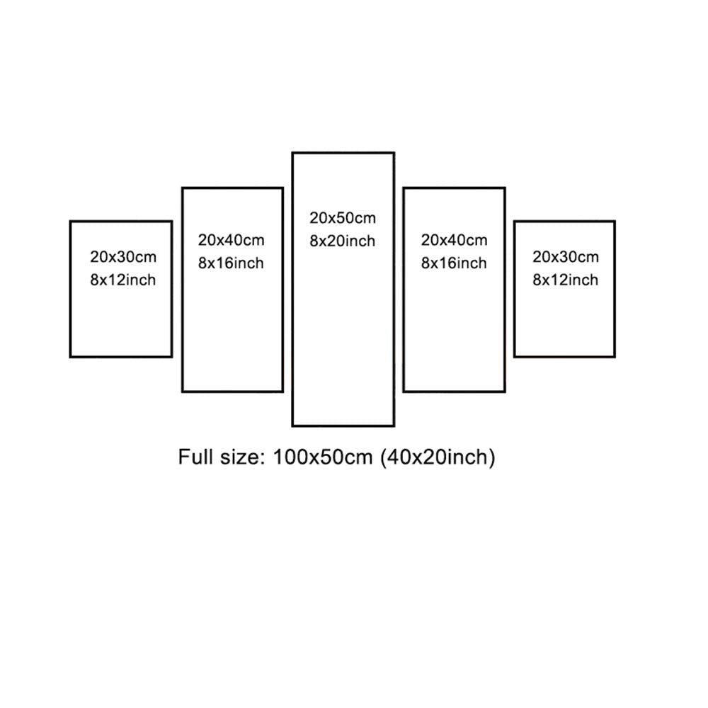 Ephany Abstract Ocean Beach Wall Art Art - Wall Art Blue Sea Landscape Wall Art Canvas Wall Art, Blue Sea Picture Wall Decor, Of