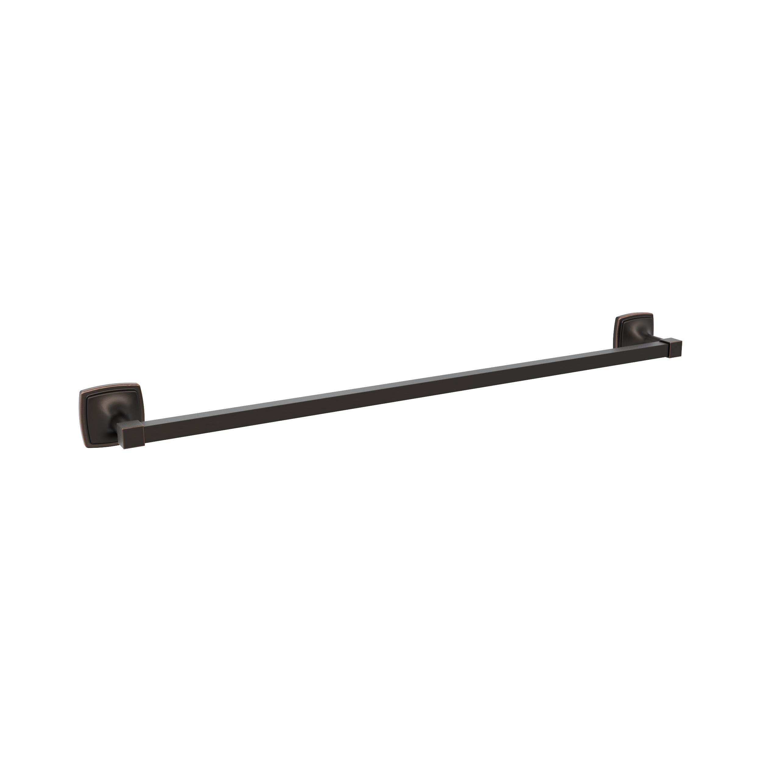 Amerock Bh36094Orb | Oil Rubbed Bronze Towel Bar | 24 In (610 Mm) Towel Rack | Stature | Bathroom Towel Holder | Bathroom Hardwa