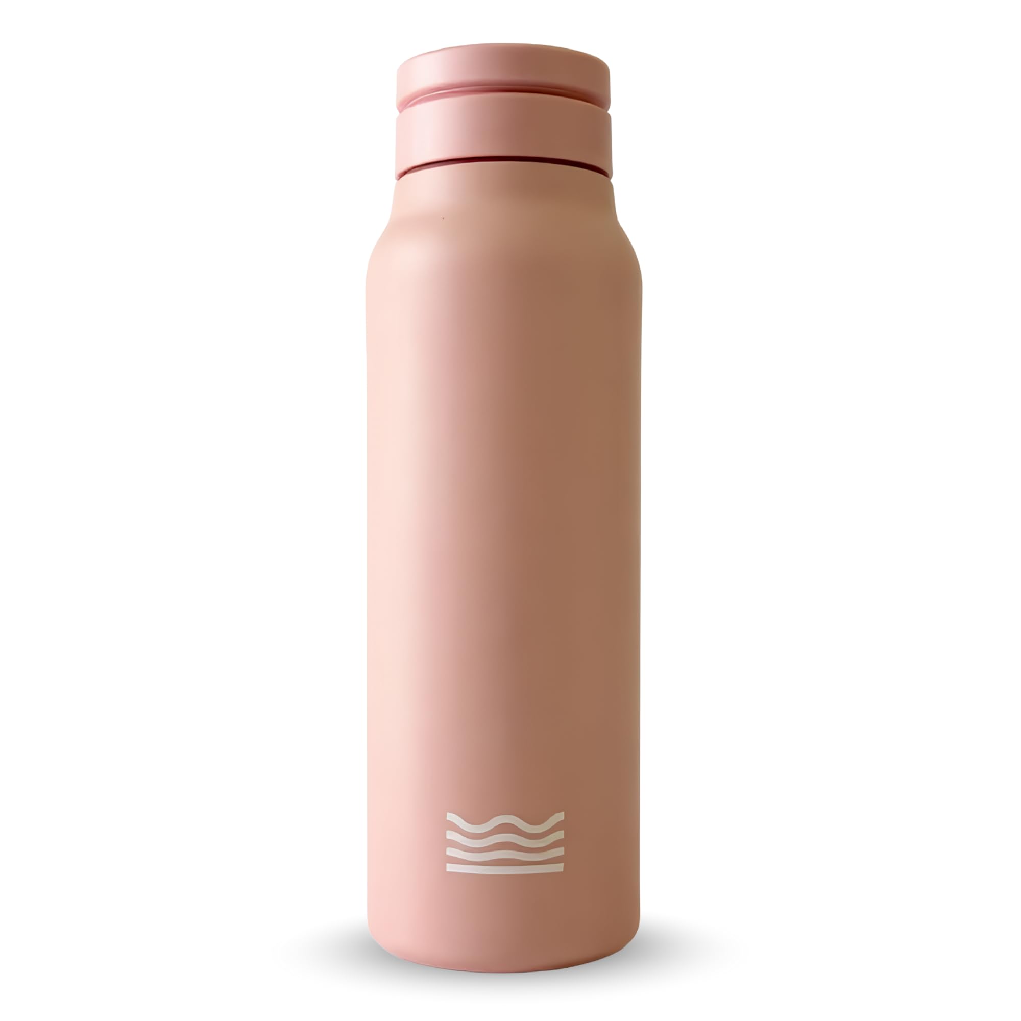 THE SENSORY PROJECT SelfieSip Insulated Water Bottle  LeakProof, Stylish, Portable OntheGo Hydration Bottle with BuiltIn Ma
