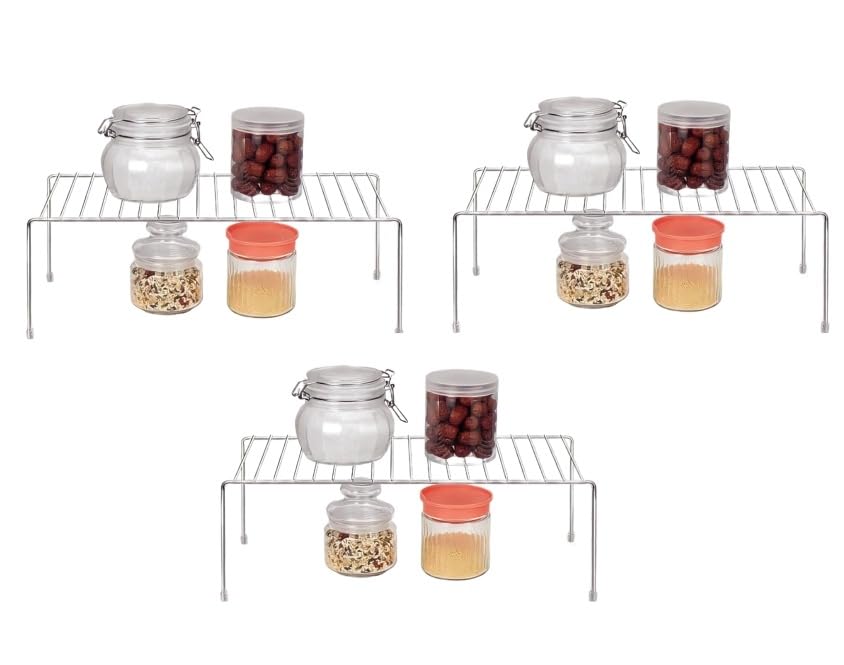 Zepdos Steel Dish Rack For Kitchen Rack, Cabinets Stand, Utensils Plate Dish Kitchen And Food Rack Storage Holder Stand, Expanda