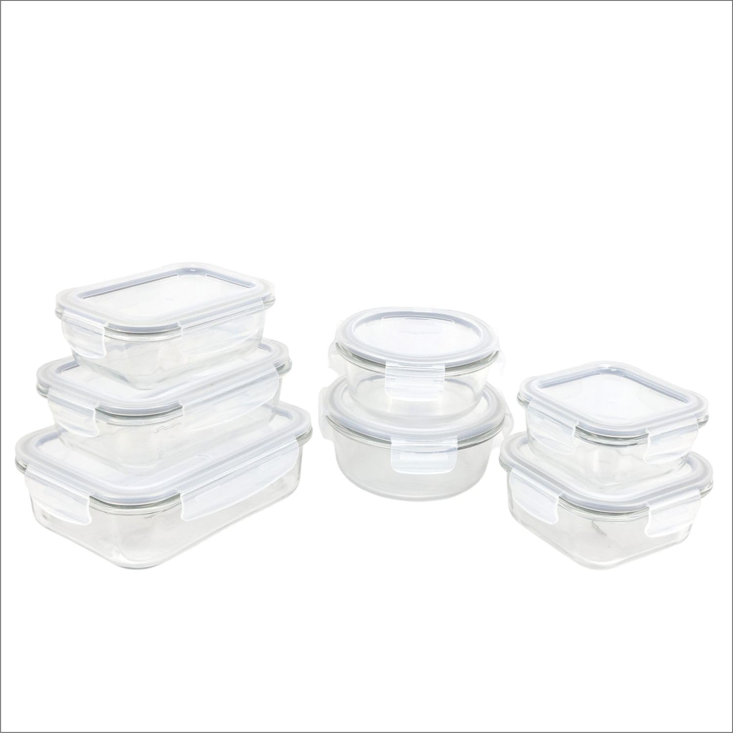 Signoraware Safe N Store Glass Container | Airtight & Leakproof | Microwave Safe | Ideal For Office Lunch, Meal Prep & Kitchen S