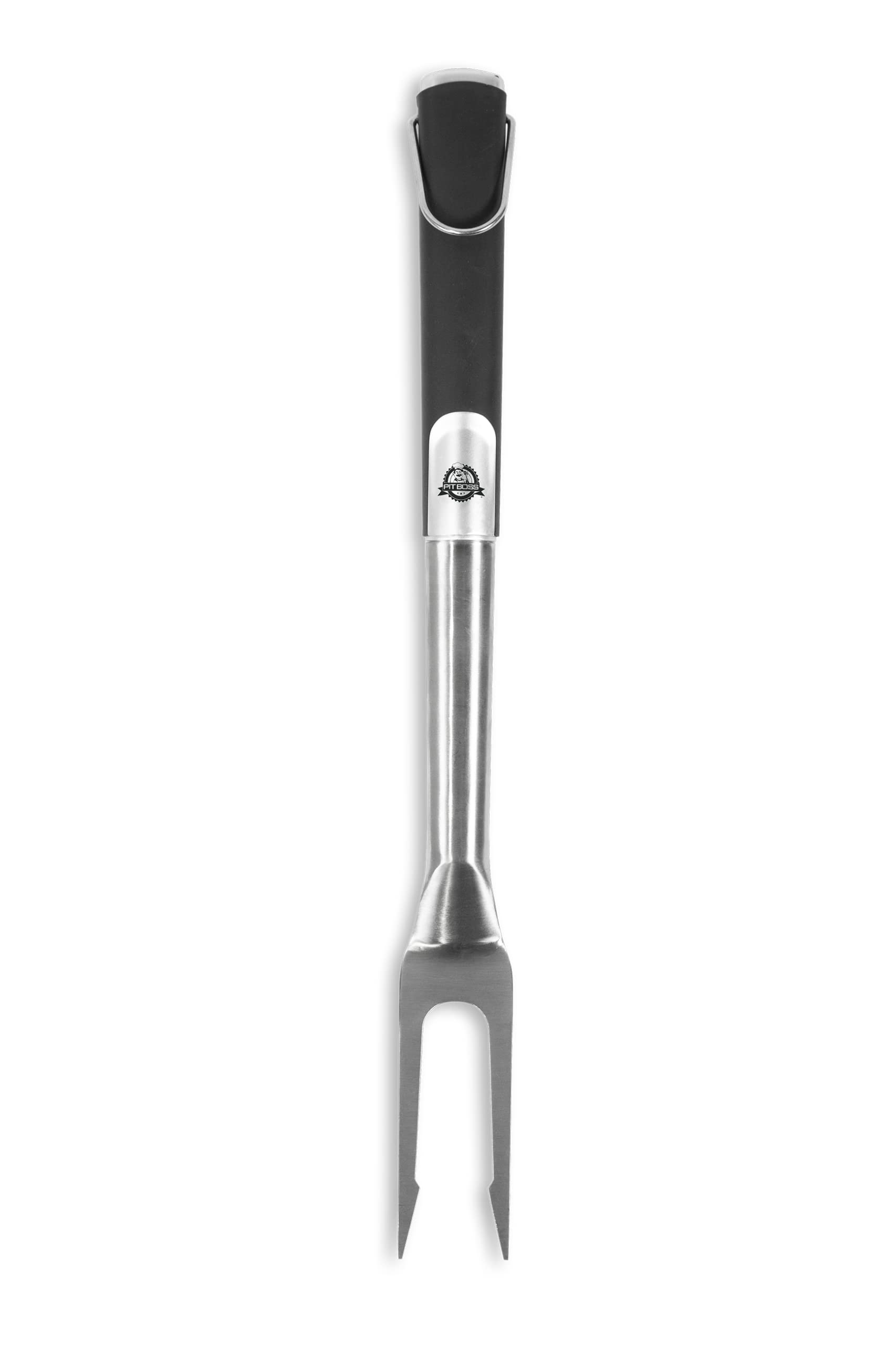 Pit Boss Soft Touch Bbq Fork, Black/Silver