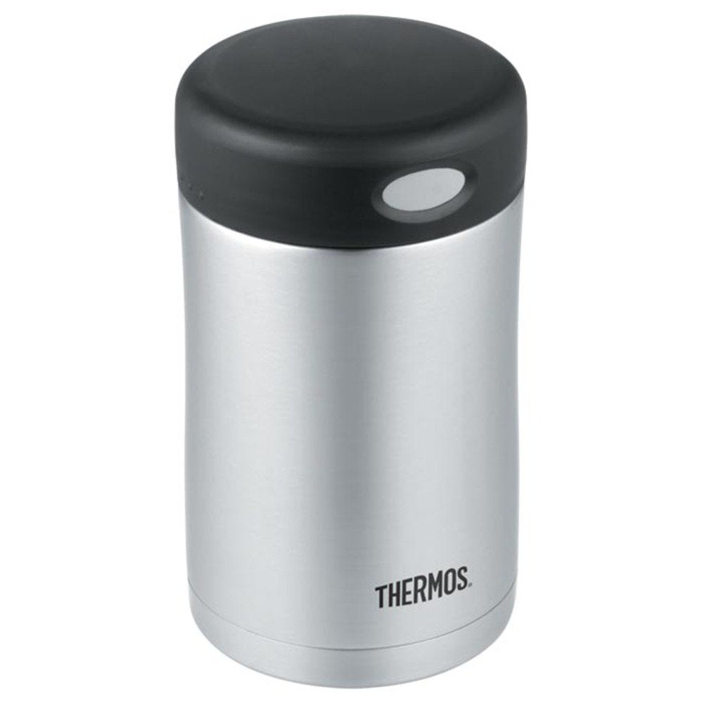 Thermos 16 Ounce Vacuum Insulated Stainless Steel Food Jar with Folding Spoon