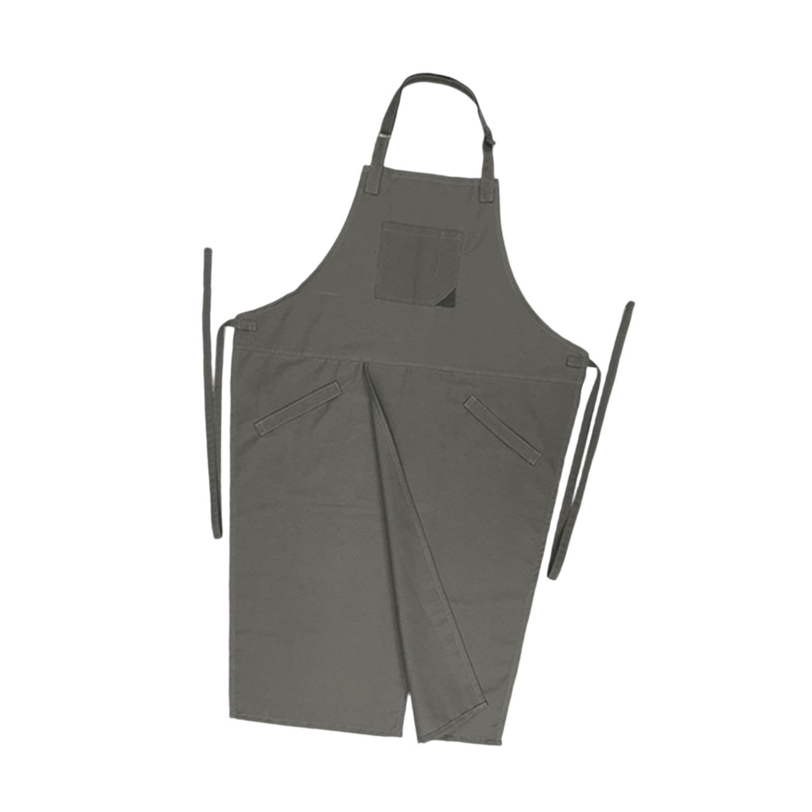 The Style Sutra Pottery Split Leg Apron Fashion Comfortable Hanging Neck For Garden Diy Chef Green