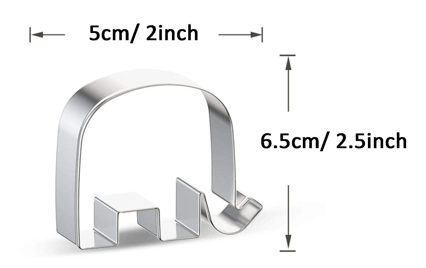 Wjsyshop Elephant Cookie Cutter - C
