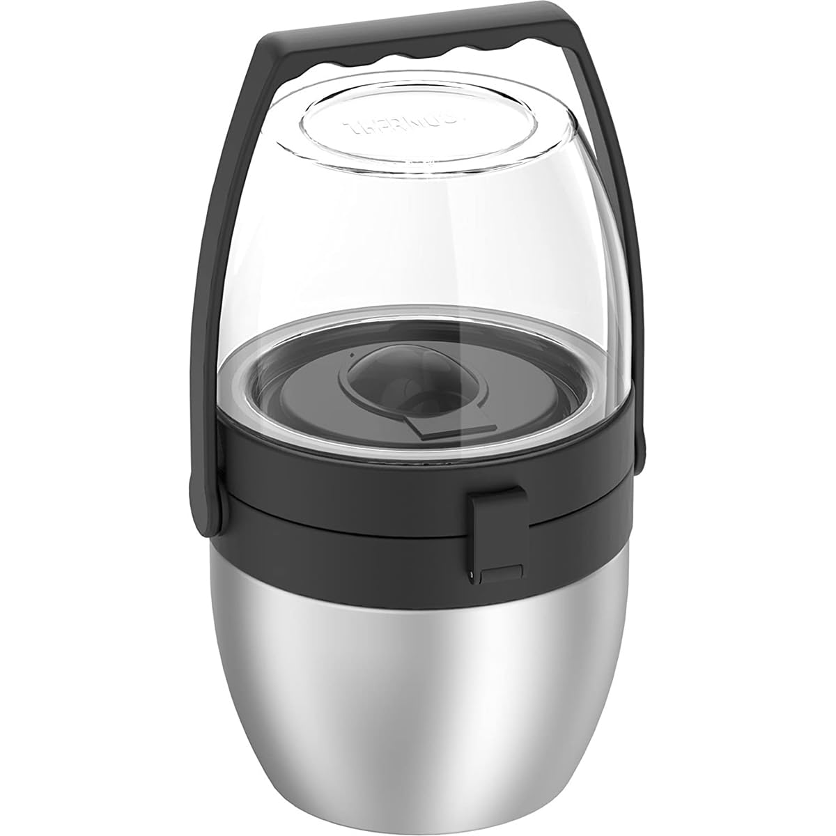 Thermos Dual Compartment Food Jar  Black
