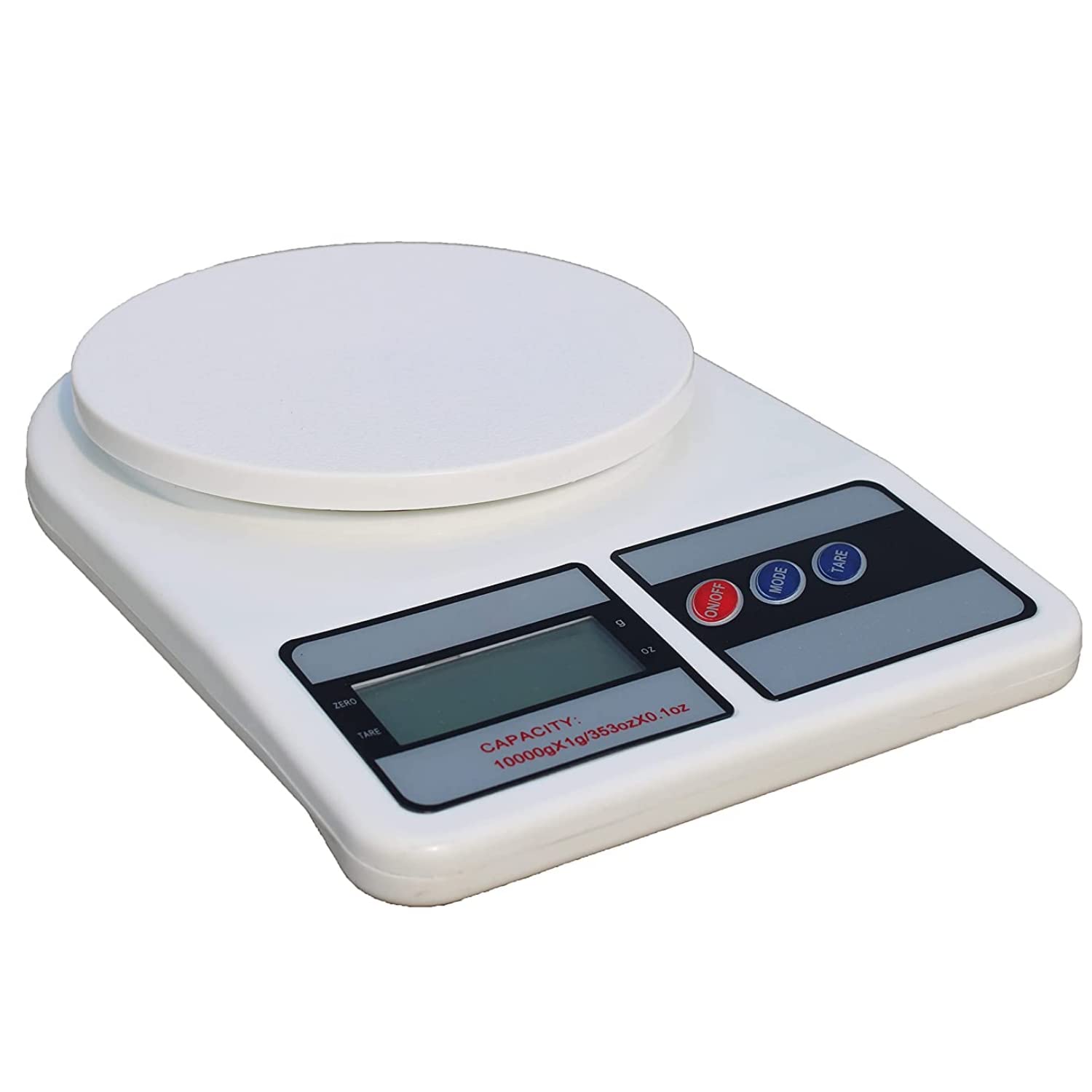Ionix Weighing Machine For Food | Capacity 10Kg | Weight Machine For Kitchen, Weighing Scale, Kitchen Scale For Home, Shop & Per
