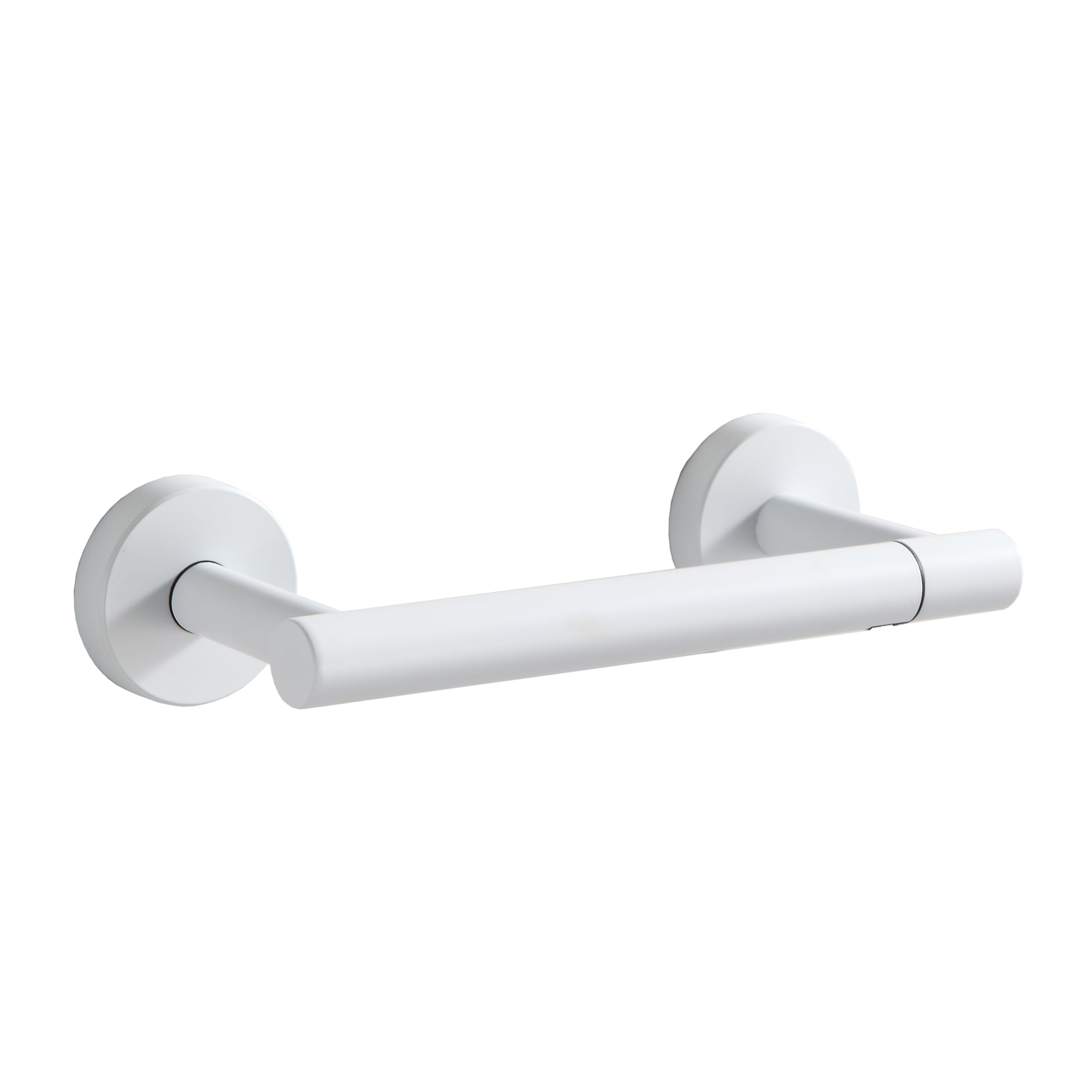 Bvl Toilet Paper Holder Matte White Wall Mount Stainless Steel 304 Large Mega Roll
