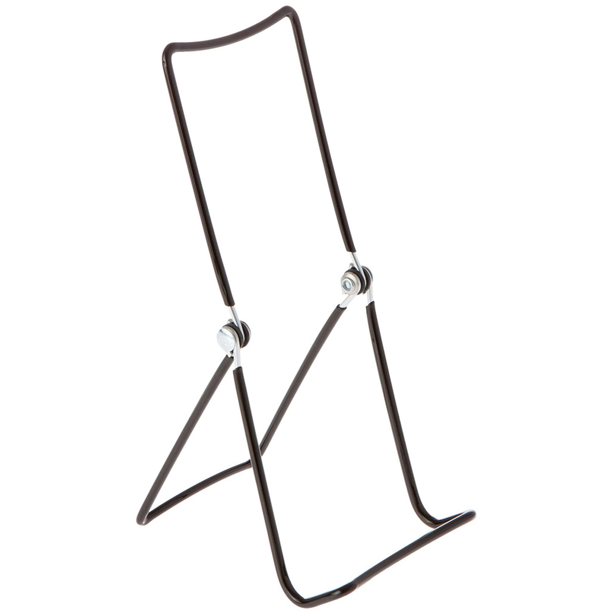 Gibson Holders 3A Adjustable Black Wire Display Easel, 3.625 W x 4 D x 8.75 H, Pack of 12