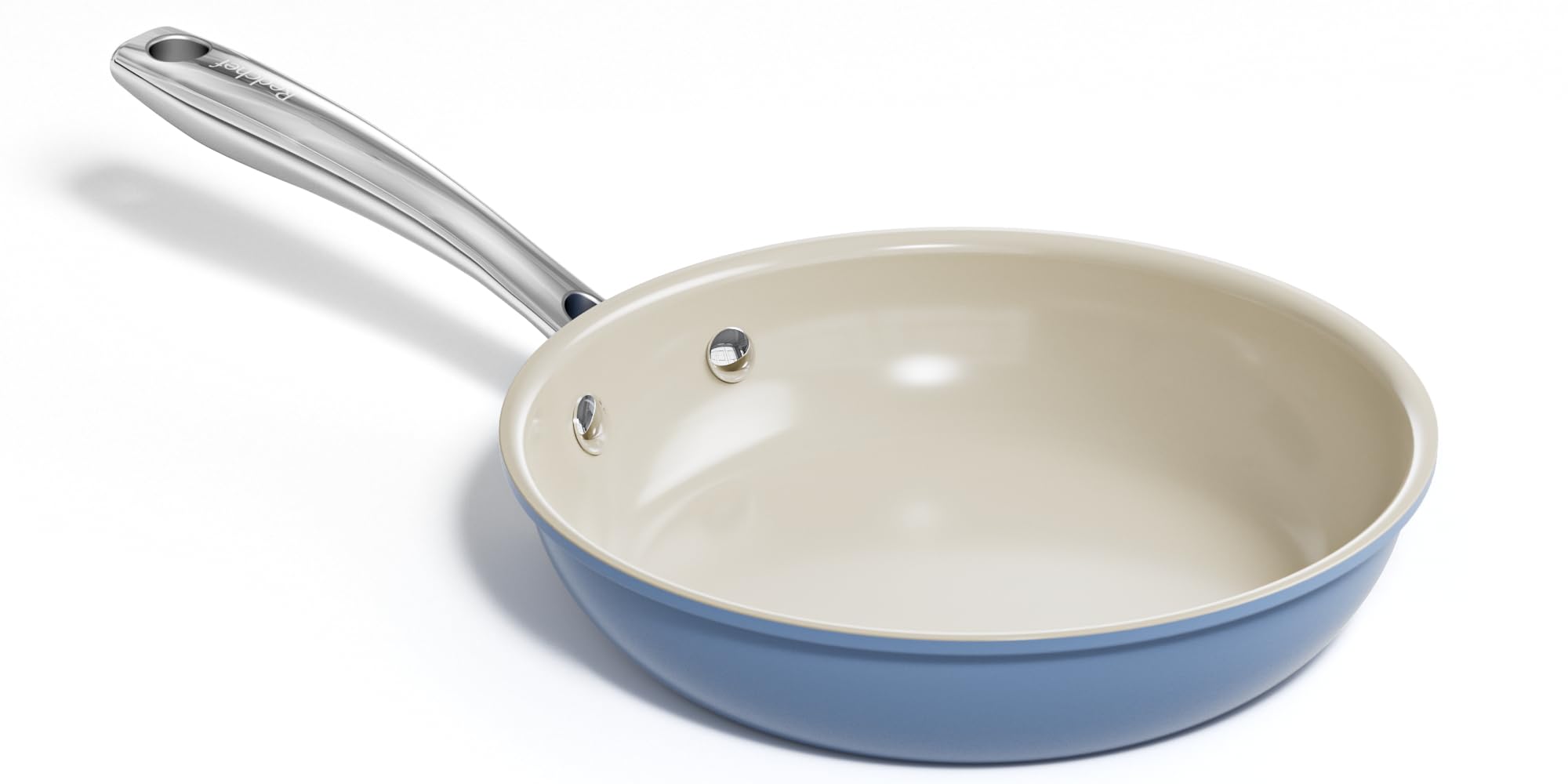Redchef Ceramic Non Stick Egg Pans, Nonstick Frying Pan Skillet, 8 inch Cooking Pan Non Toxic with Stay Cool Handle for Inductio
