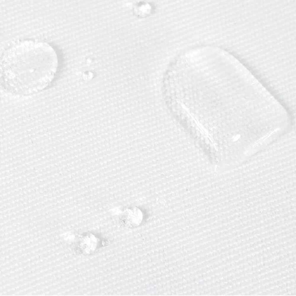Ufaitheart 36'' Width X 78'' Height Shower Curtain Extra Long Curtains, Waterproof Shower Stall Shower Curtain Fabric, Pure Whit