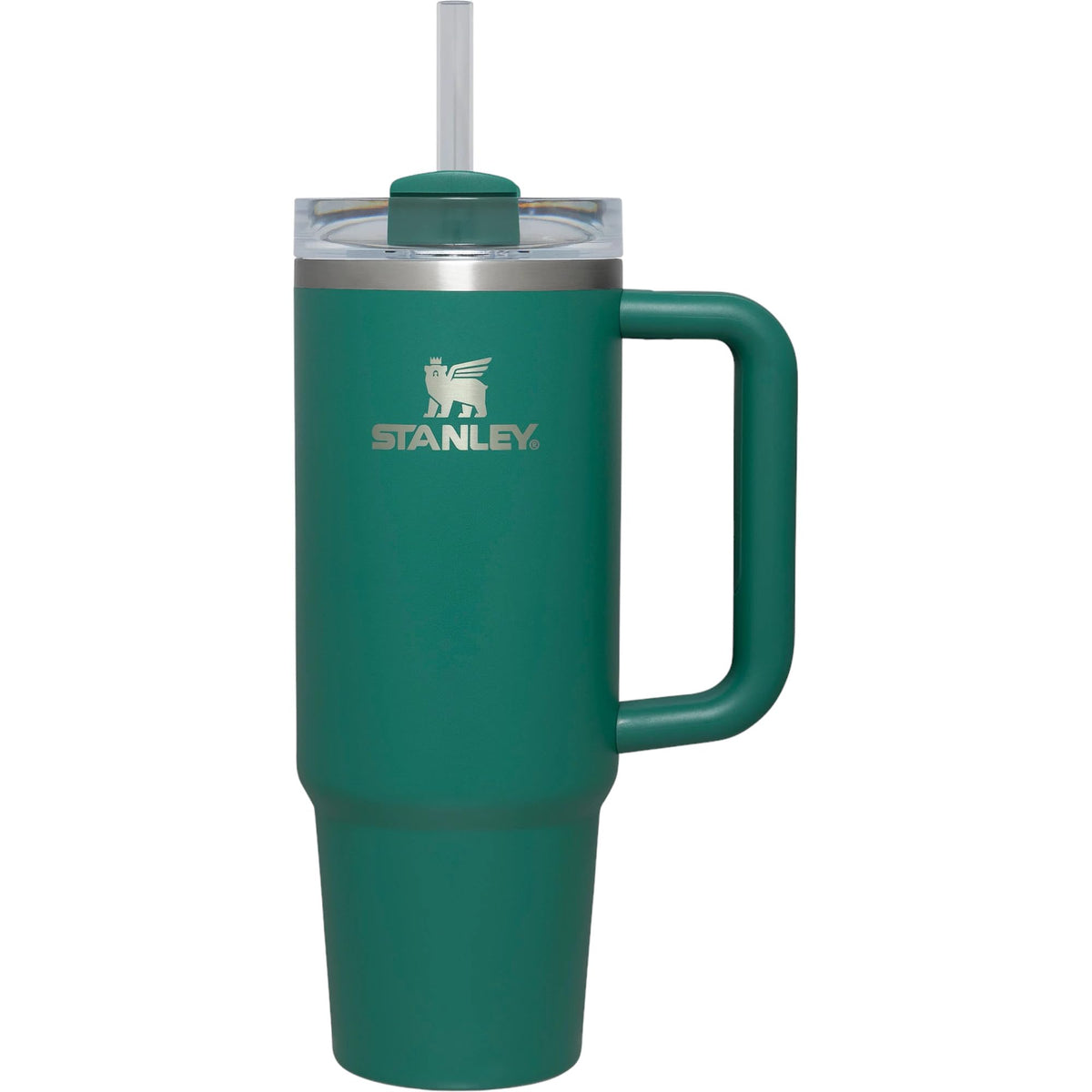 Stanley Quencher H2.0 Flowstate Stainless Steel Vacuum Insulated Tumbler With Lid And Straw For Water, Iced Tea Or Coffee (Pine,