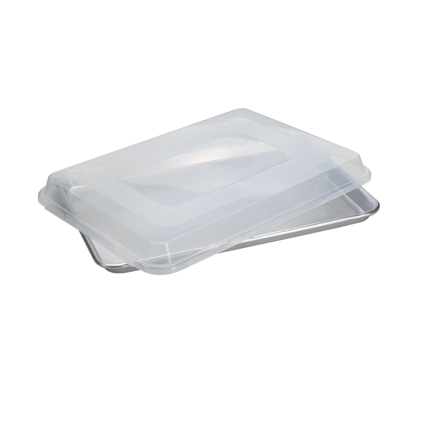 Nordic Ware Natural Aluminum Commercial Bakers Half Sheet with Lid