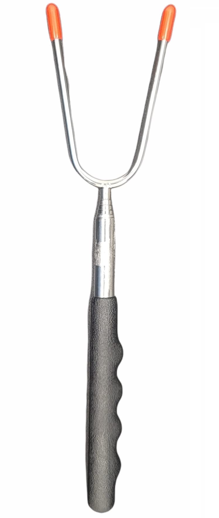 Handy Housewares Telescoping Barbecue Fork, Camp Fire Roasting Stick, Extends From 10'' To 33'' Long, Great For Bbq Hot Dogs, Sm