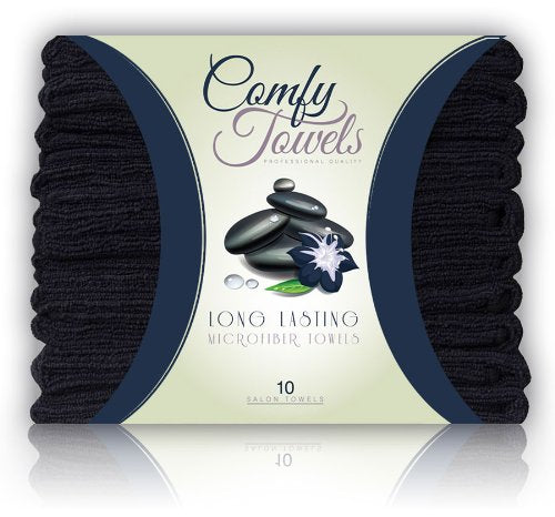 Comfy Microfiber Salon Towels 10 Pack, 29'' x 16''