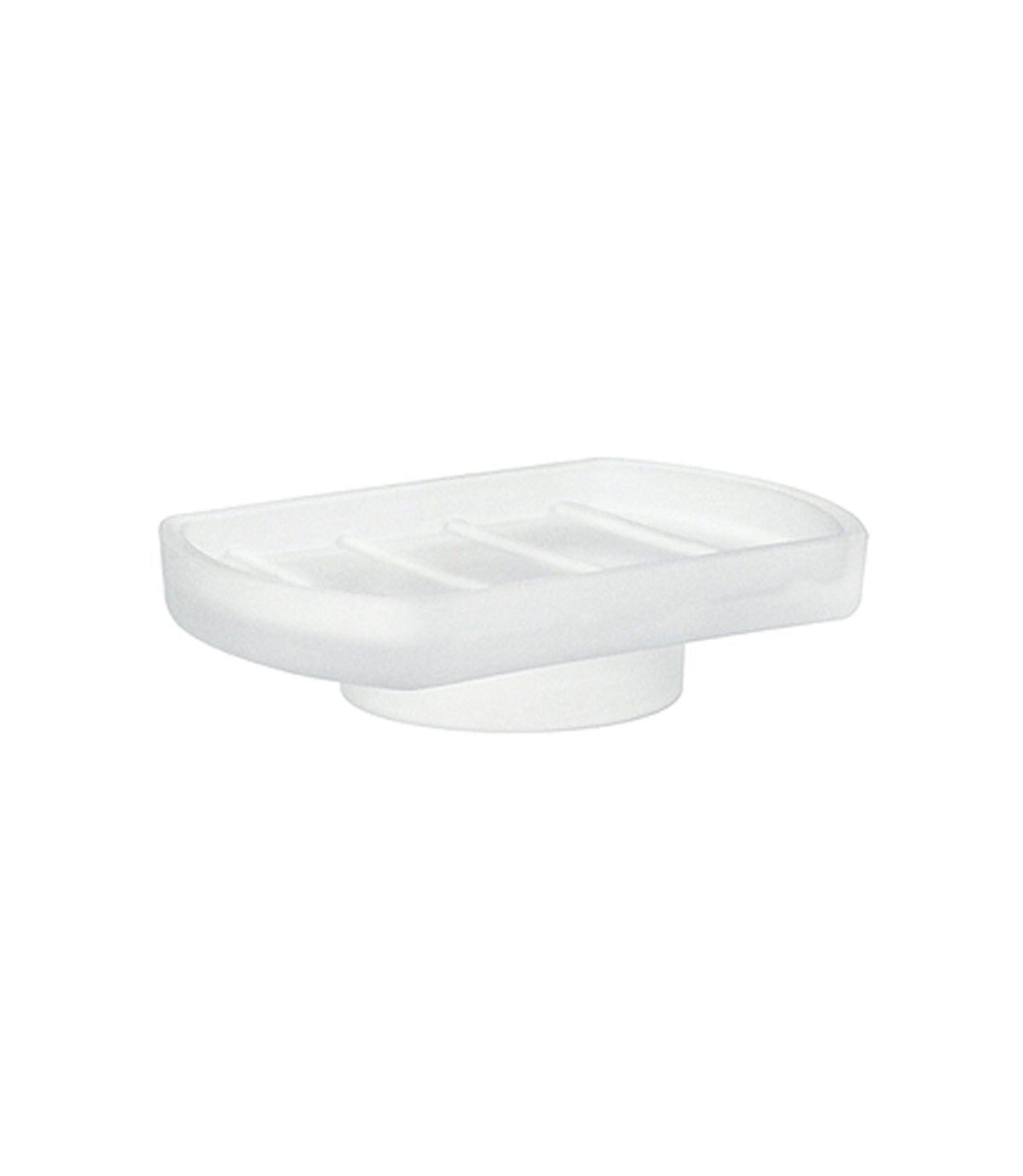 Smedbo Sme L348 Spare Frosted Glass Tumbler, 3.5 X 11.5 X 18 Cm, White