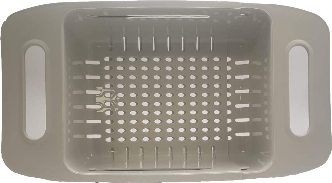 Boxup Extendable Colander, Over The Sink Colander Strainer Vegetable/Fruit Colanders Strainer With Extendable Handles, Colander