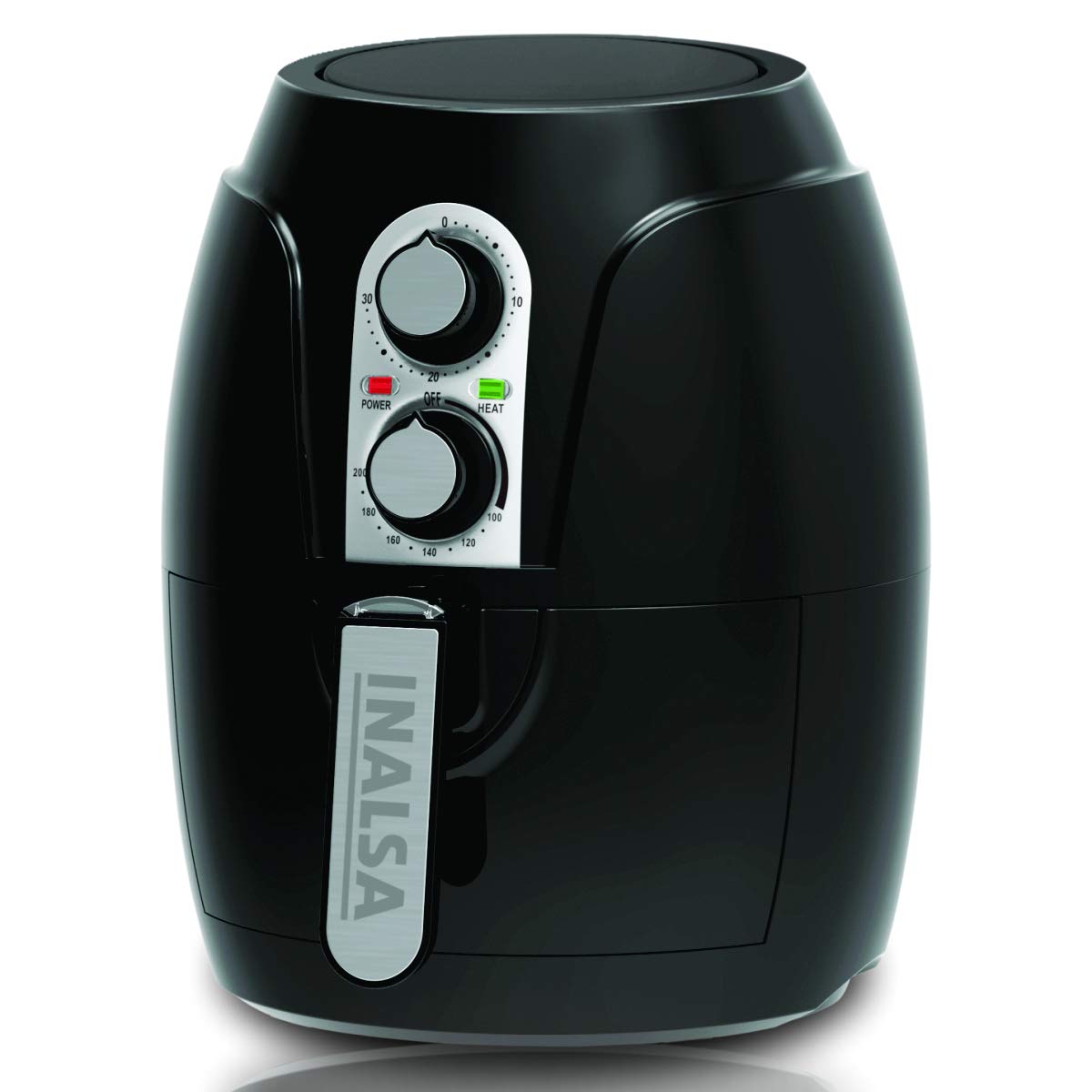 Inalsa Air Fryer 2.3 L Crispy Fry-1200W With Smart Rapid Air Technology, Timer Selection And Fully Adjustable Temperature Contro