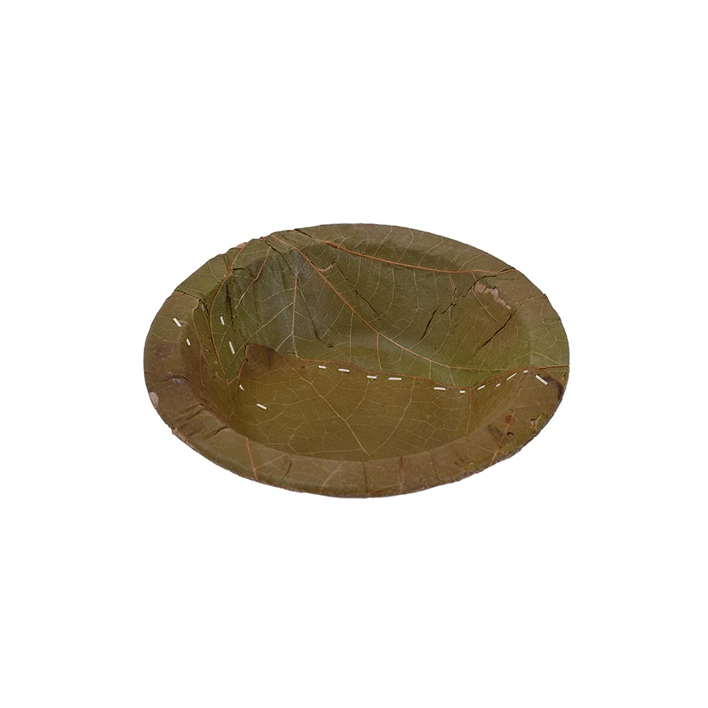 Plate Tray Pattal Lunch Bhandara Plates Disposable Snacks Leaf Plate Dinner Snack Pack Bowl Leaf Eco Meal Pattal Party Dona Comb