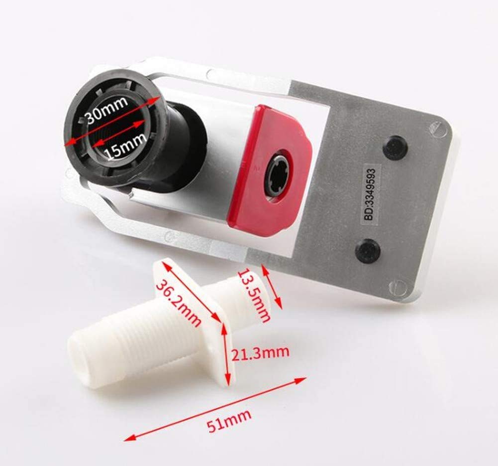 Water Cooler Faucet Water Cooler Faucet Replacement, Red And Blue Water Cooler Faucet Plastic Water Dispenser Fits Adaptor Hot C