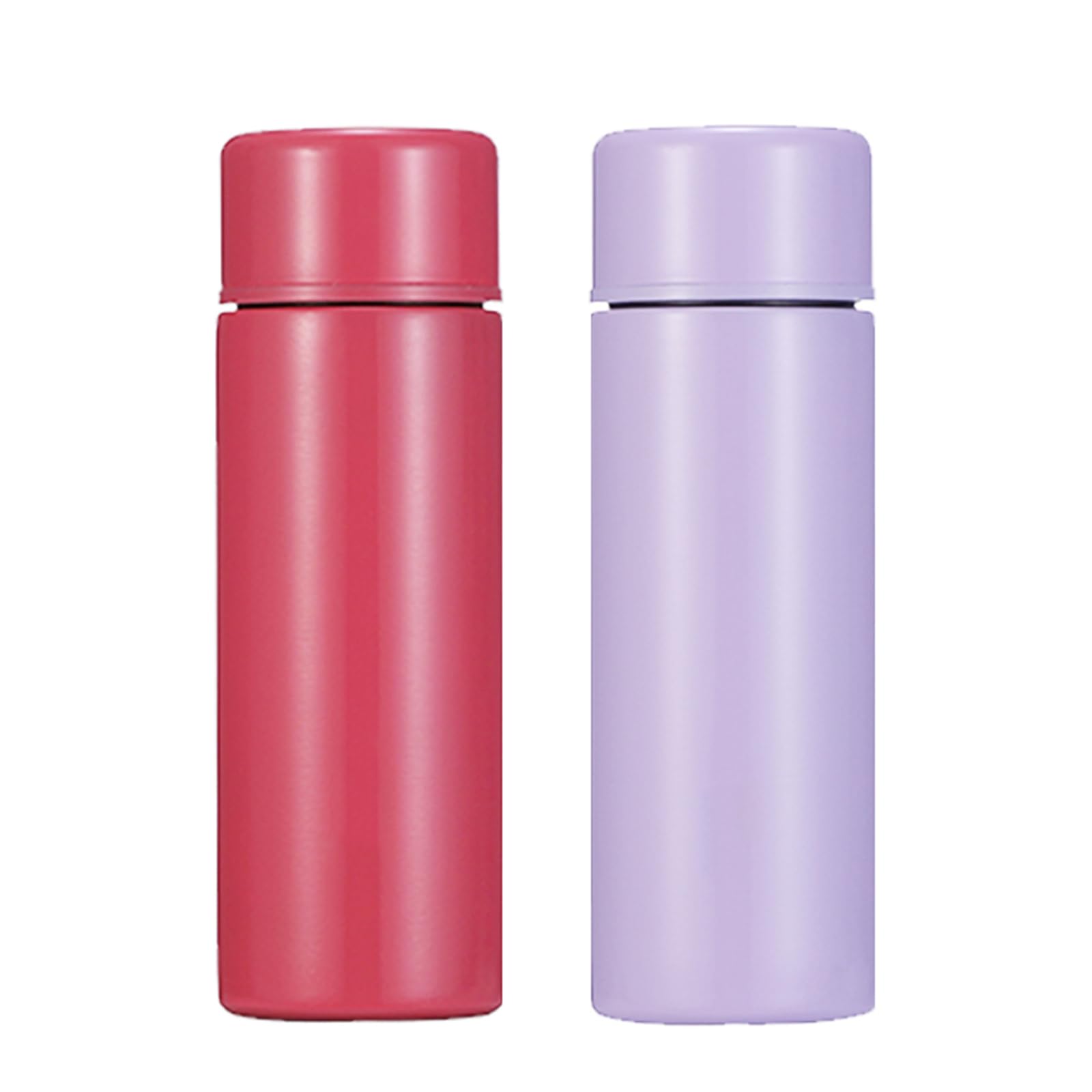 2Pcs 4Oz Mini Water Bottle Mini Insulated All Stainless Steel Bottle Cute Leak Proof Water Flask Keeps Drink Cold And Hot For Ki