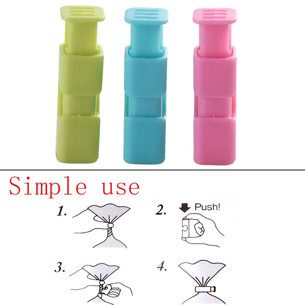Clips For Bread Bags Good Grips Bag Used For Bread, Rice, Nuts, Beans, Dried Fruit, Frozen Foods Bag And More (Clips For Bread B
