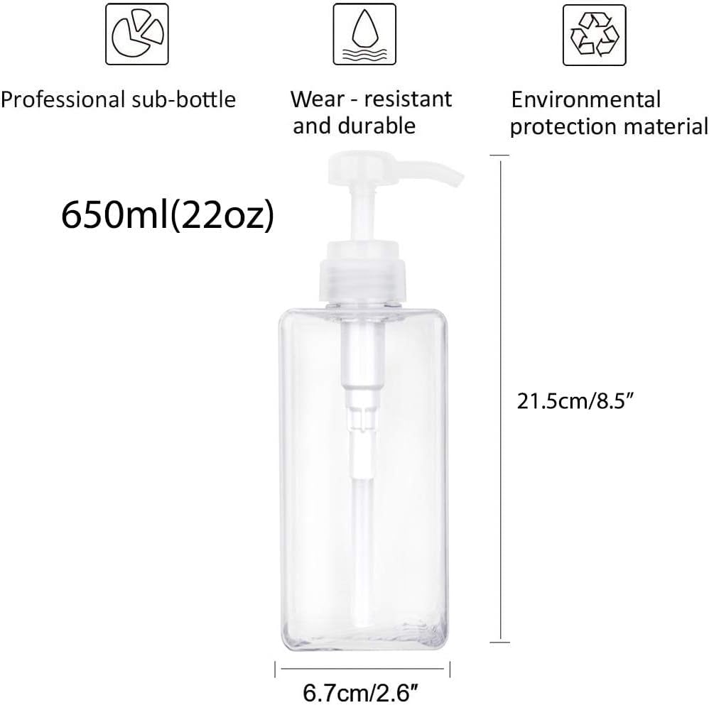 Premium Refillable Soap Dispenser Bottles | Convenient And Elegant Dispenser For Shampoo, Lotion, Soap Or Hand Wash In Kitchen O