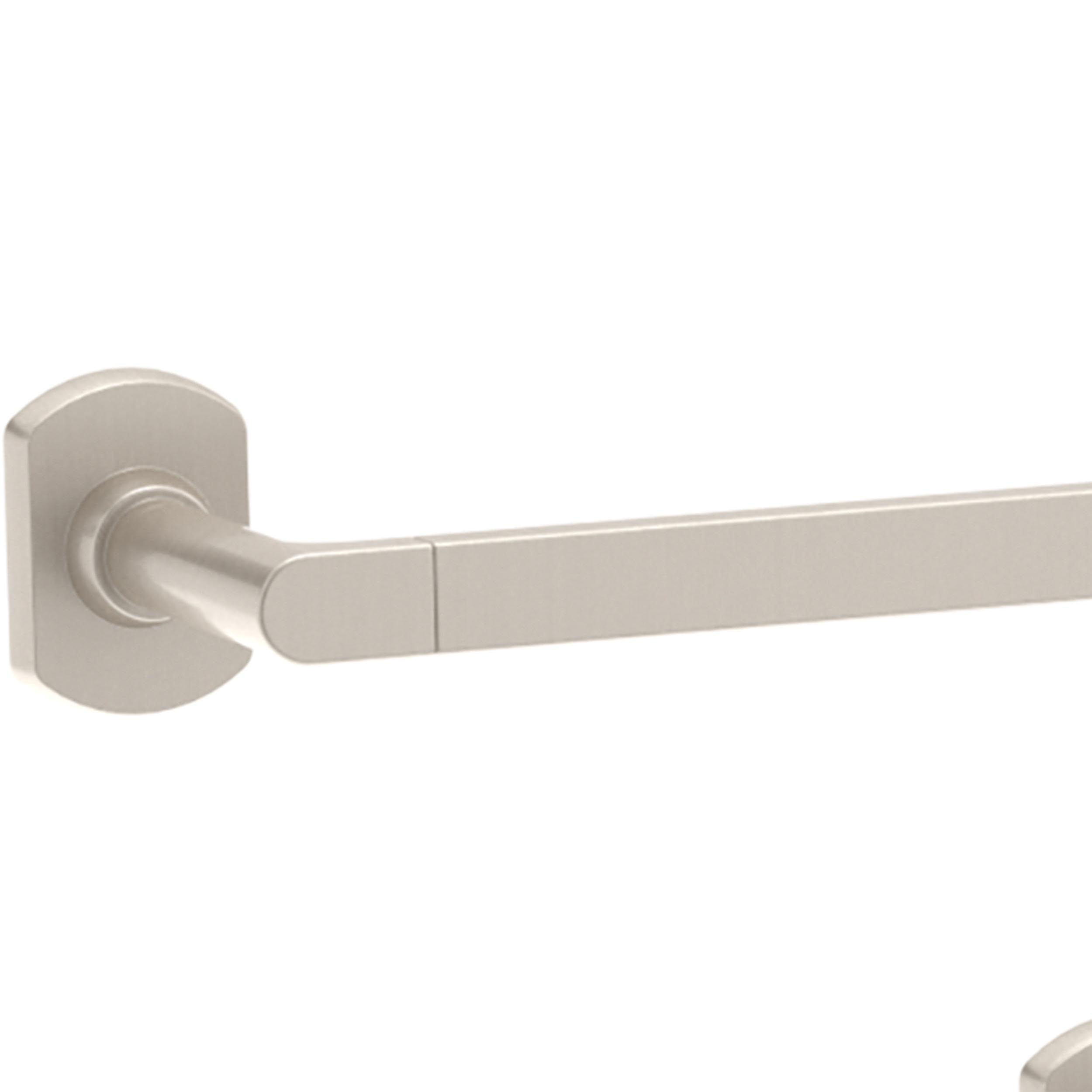 Franklin Brass Granville 4-Piece Bathroom Set Satin Nickel 18 In. Towel Bar W/ 6 Extender, Toilet Paper Holder, Hand Towel Holde