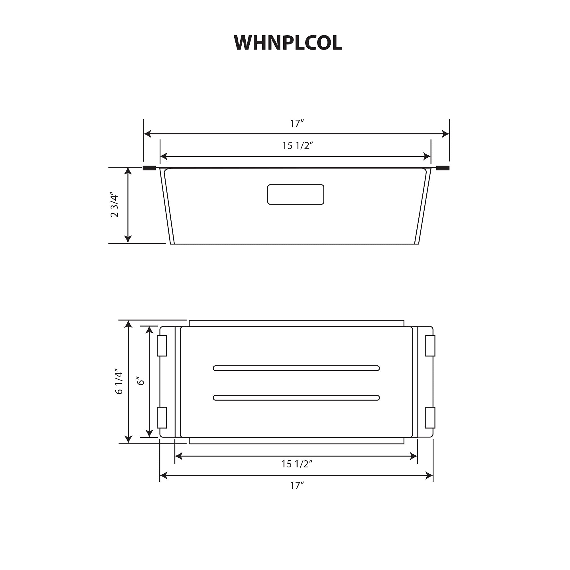 Whitehaus Whnplcol-Mblk Noah Plus Collection Kitchen Colander Matte Black