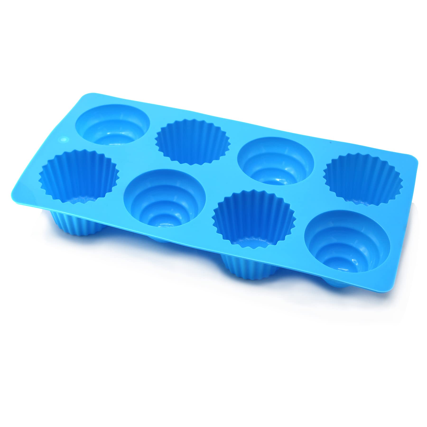 X-Haibei Great Ice Cream Cone Cupcake Soap Pan Bakeware 8-Cavity Tray