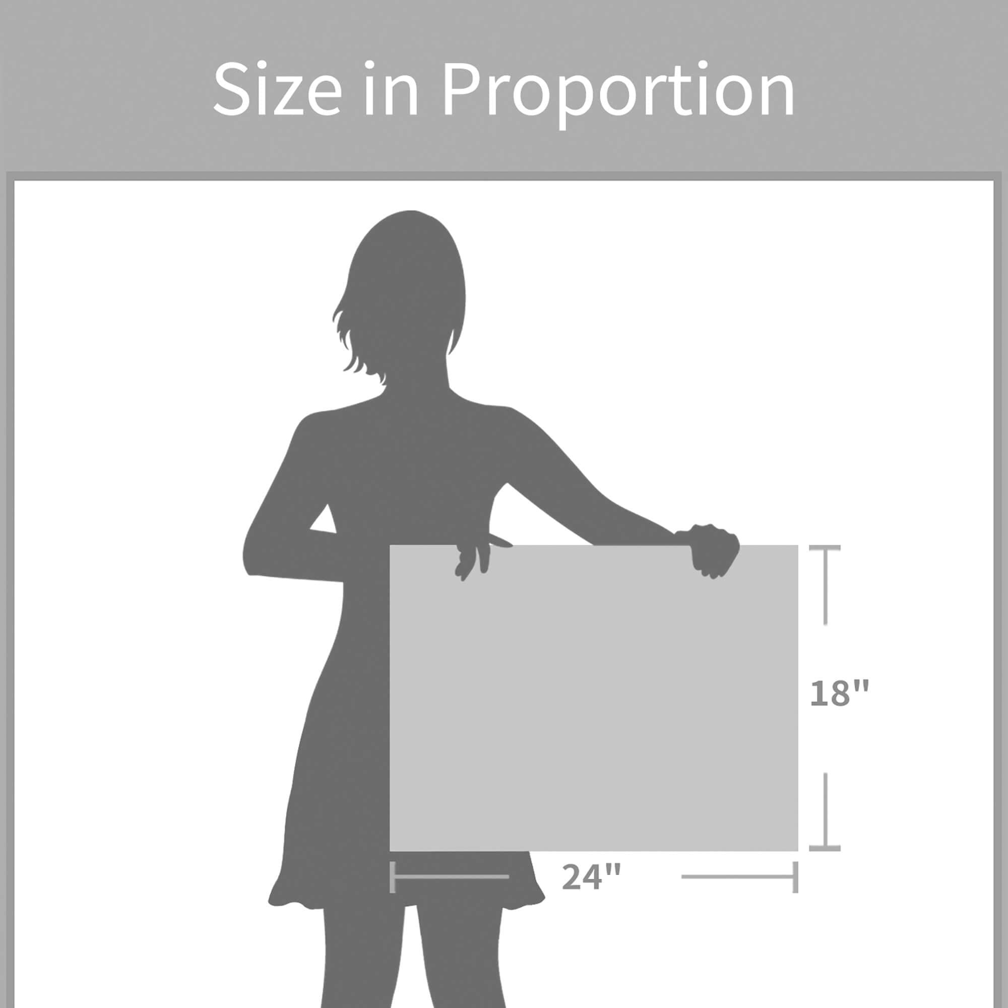 Artistic Path Abstract Wall Art Flower Picture: Dogwood Bloom Painting Artwork Print On Canvas For Bedroom (24'' W X 18'' H,Mult