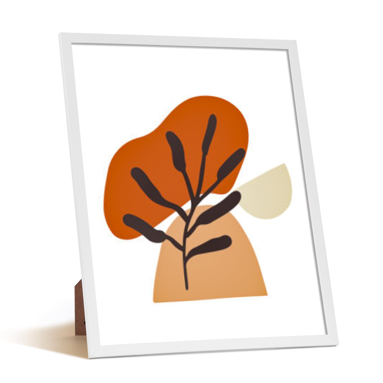 Giftgarden 11x14 Picture Frame White, 11 by 14 Thin Photo Frame for Wall Tabletop Display, Single