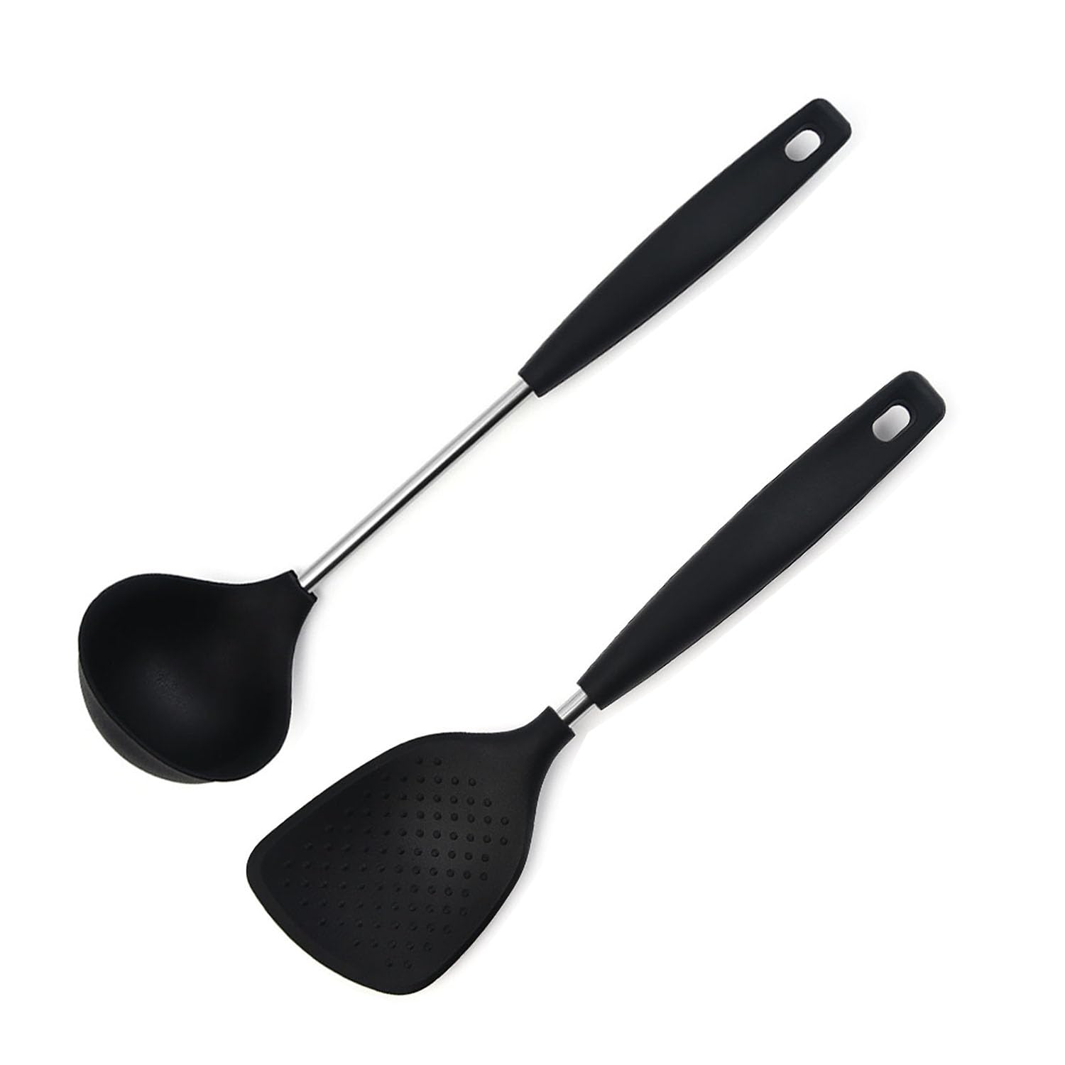 Woodtula Non Stick Dosa Spoon Stainless Steel Ladle Spoon For Cooking Spoons Rice Spoon Spatula Flatware Rice Scooper Kitchen To