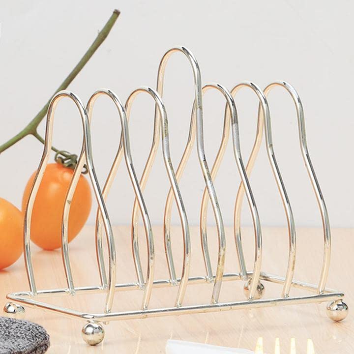 Toast Rack Toast Stand,6 Slice Slot Toast