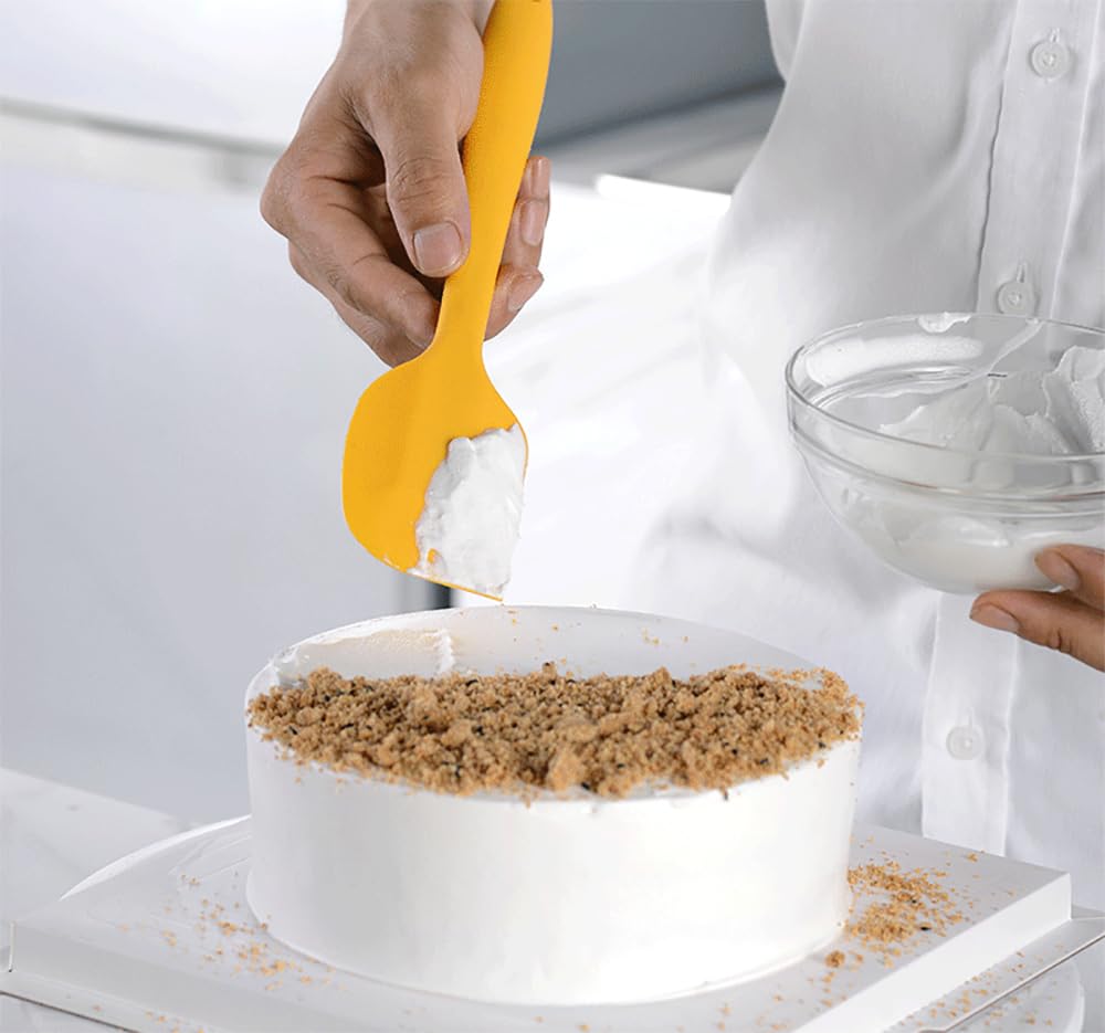 Silicone Spatula Set Of 11 Kitchen Utensils With Iron Holder For Baking, Cooking, And Mixing,Cooking Spatulas Nonstick Cookware,