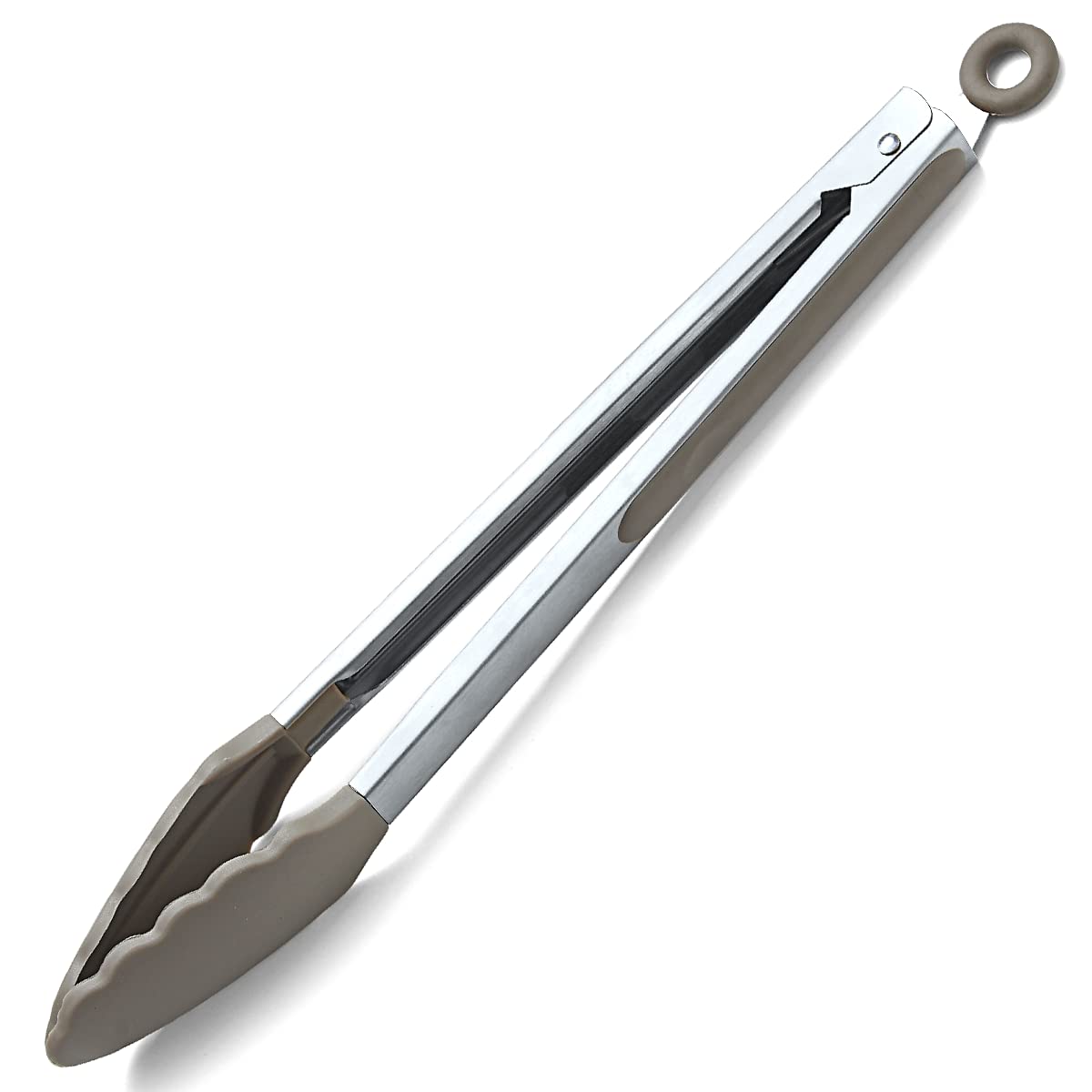 Berglander Cooking Tongs Heavy Duty Food Tongs For Cooking With Silicone Tips, Kitchen Tongs, Grill Tongs, Dishwasher Safe, Easy