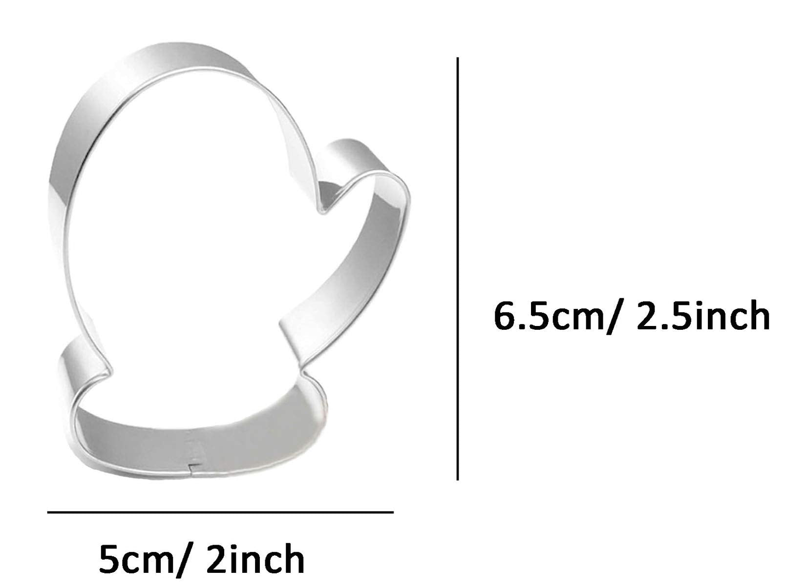 Wjsyshop Winter Mitten Gloves Cookie Cutter Stainless Steel