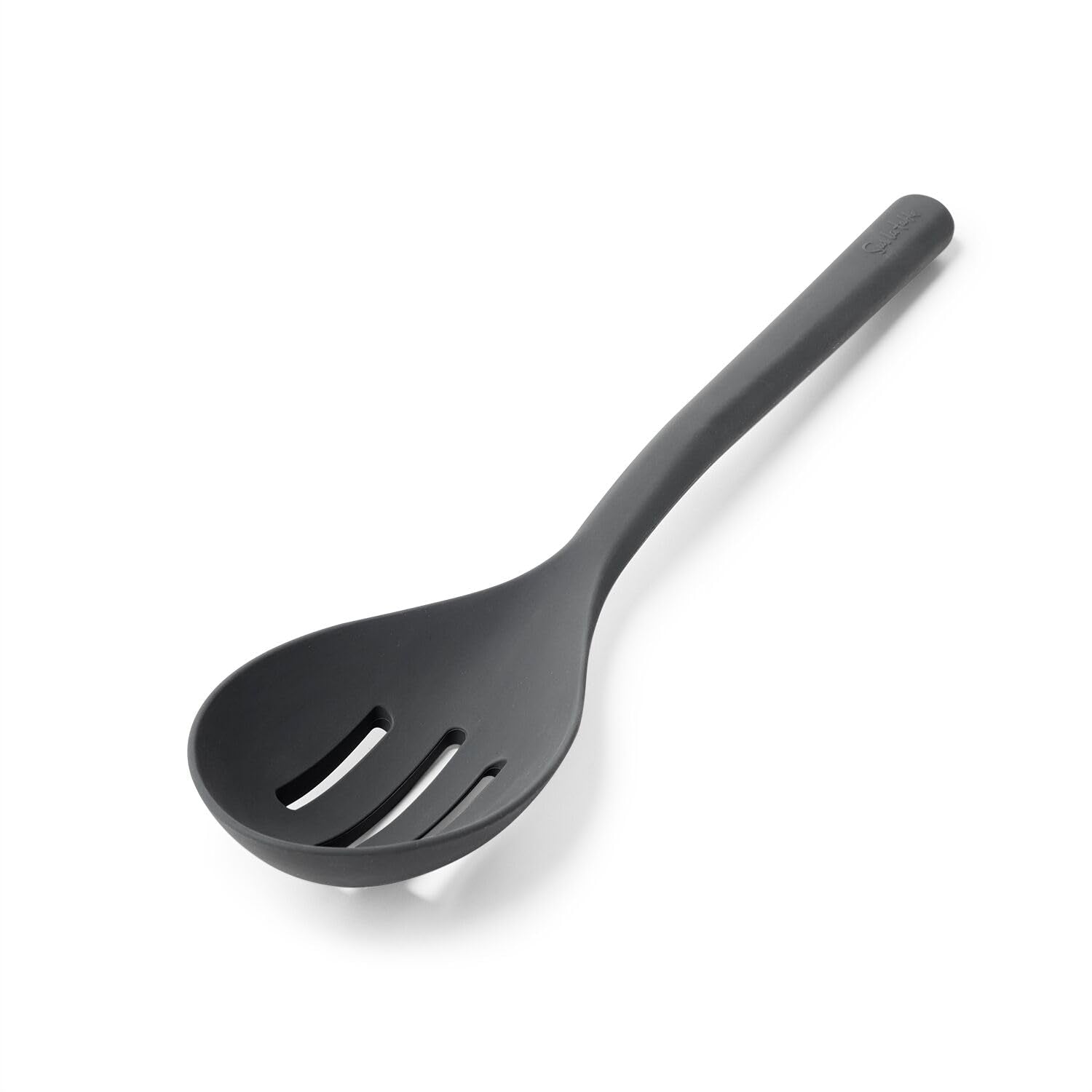Sur La Table Slotted Silicone Spoon, Gray