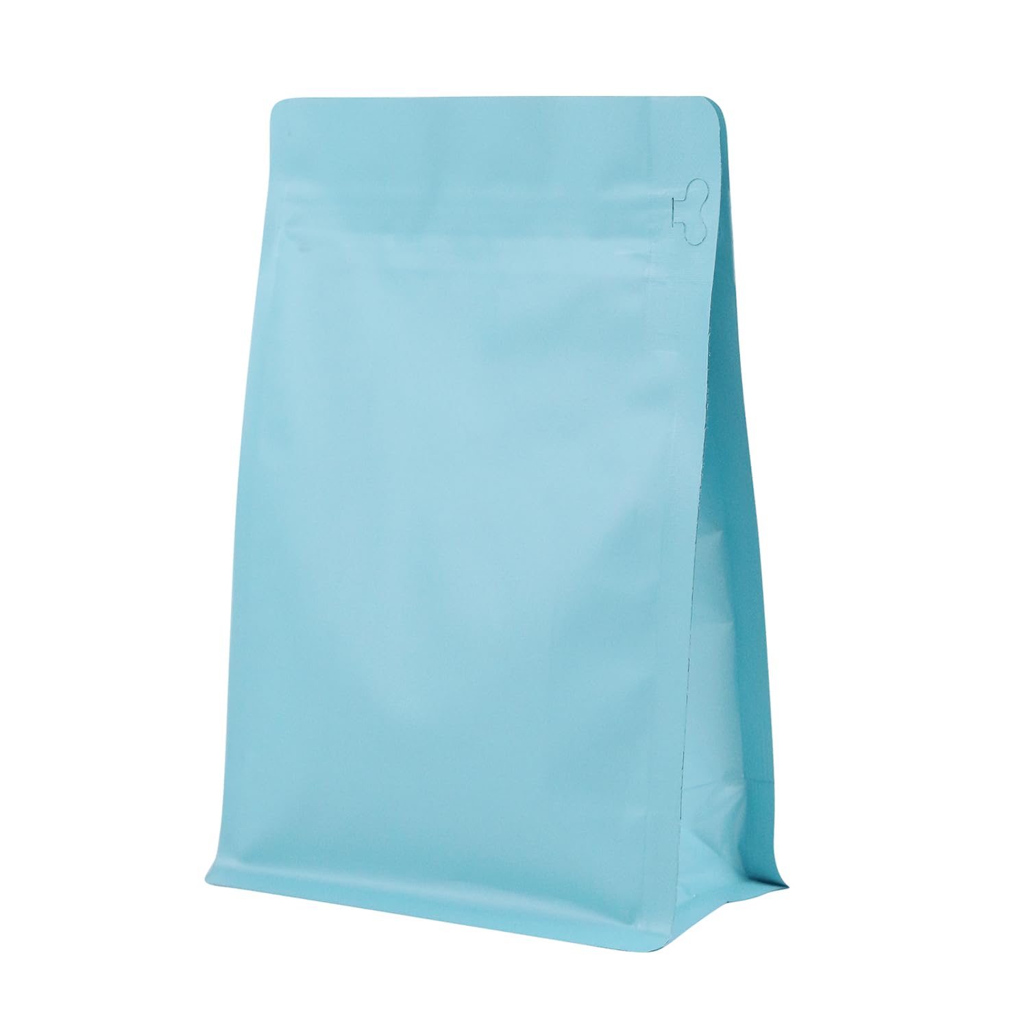 Baaggnaa 150 Pack High Barrier Stand-Up Coffee Bean Bags With Vented Valve, Matte Metallic Ziplock, Heat-Sealable And Resealable