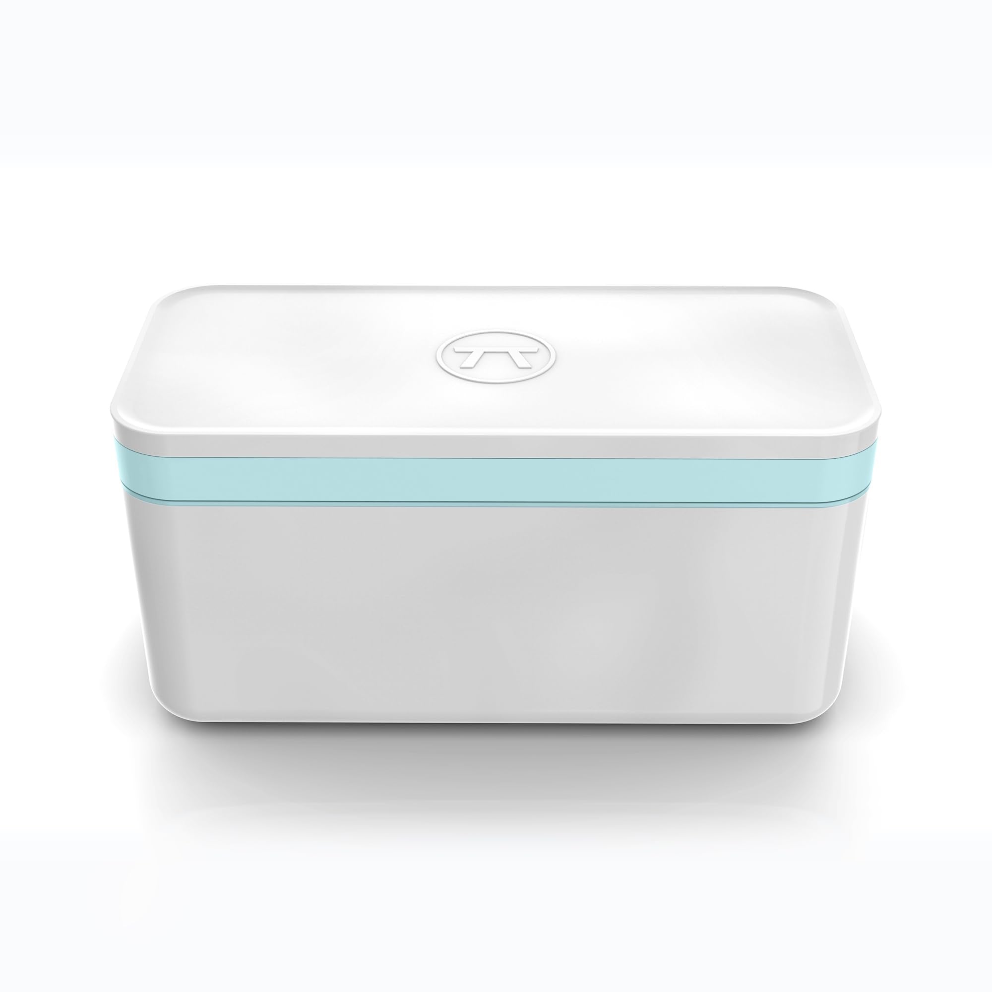 Outset Hex Honeycomb Ice Tray, 29 Standard Cubes And Bucket, Blue