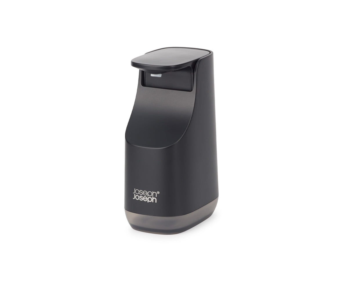 Joseph Joseph Bathroom Slim, Compact Soap Dispenser, Easy-Push Pump Head, Non Drip Nozzle, Fill-Level Window, Refillable, Matt B