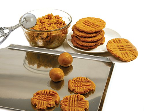 Norpro Stainless Steel Cookie Scoops Set of 3, 7.5" to 8.5", Silver - Durable Baking Tools for Perfect Cookies
