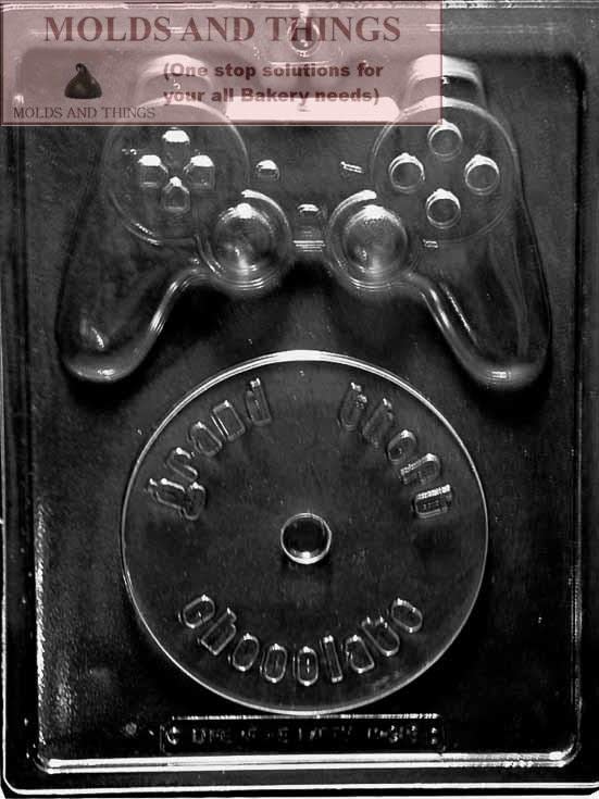 Video Game Kit Chocolate Candy Mold, Video Game Controller Chocolate Candy Mold With  Molding Instructions