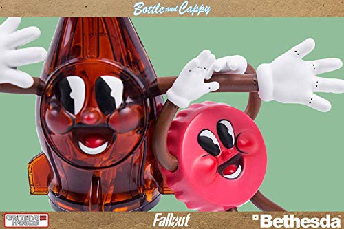 Gaming Heads Fallout Bottle And Cappy Bendables